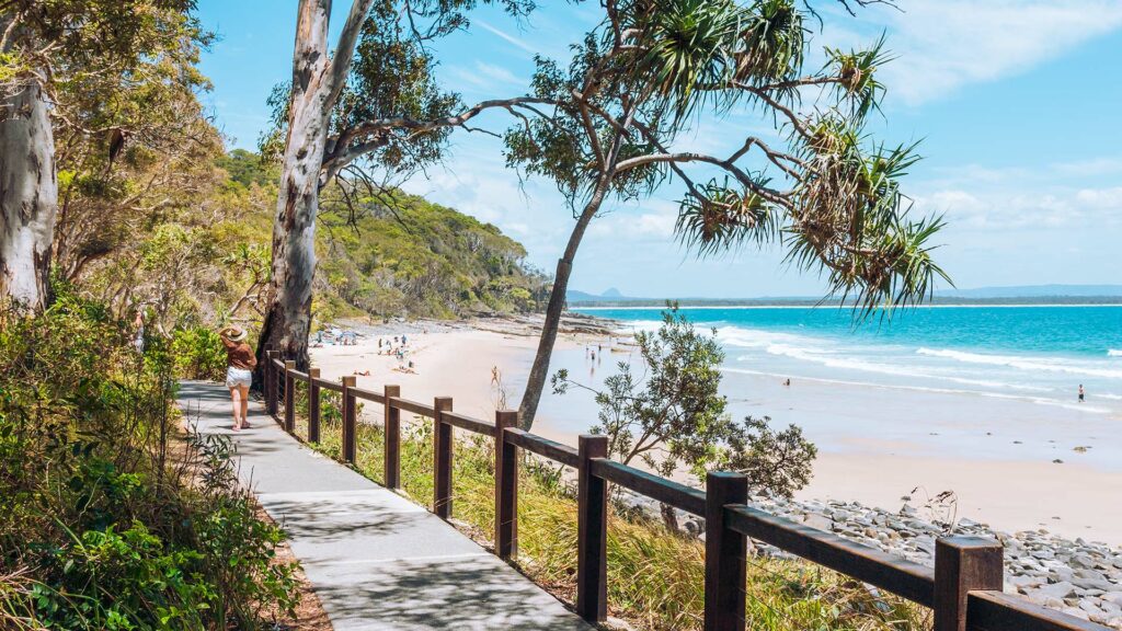 Noosa National Park Surfing