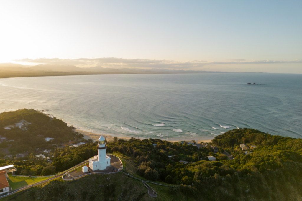 The Byron Bay Lighthouse walk is a must do experience in Byron Bay