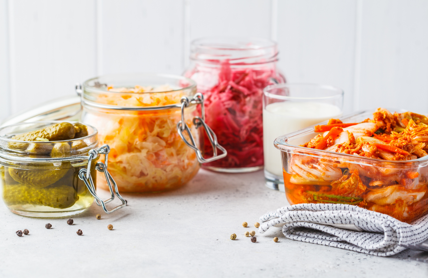 Fermented foods work as probiotics for gut health