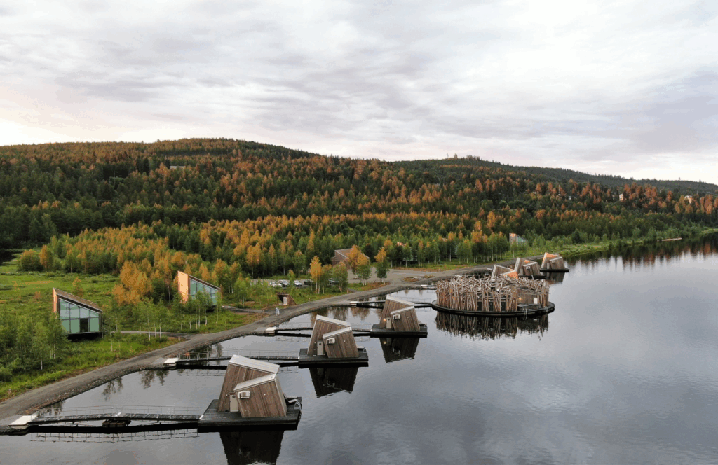 Arctic Baths Sweden Location