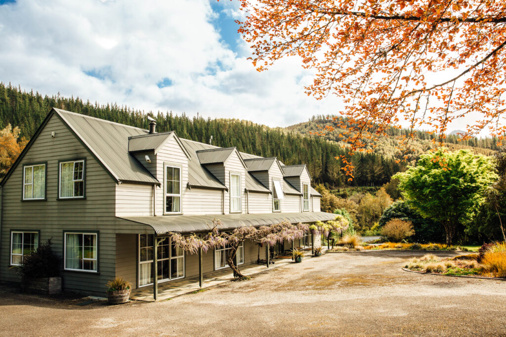 Maruia river retreat Main lodge