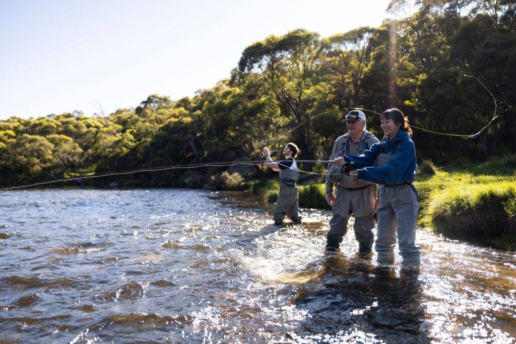 Thredbo River Fly Fishing, Snowy Mountains